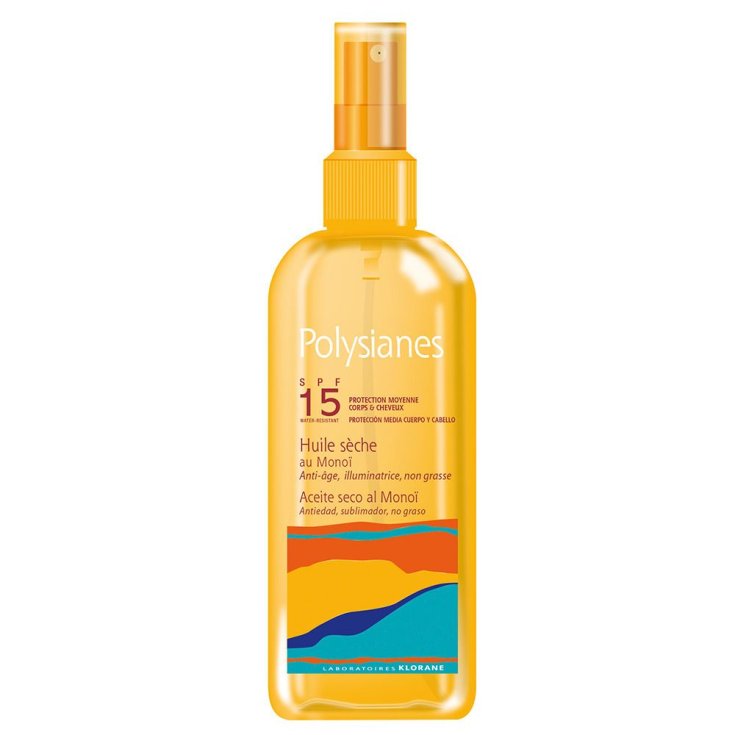 Poliysianes Dry Oil Spf15 Klorane 150ml