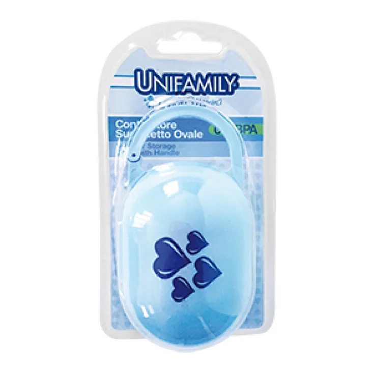 Oval Boy UniFamily Pacifier Holder 1 Piece