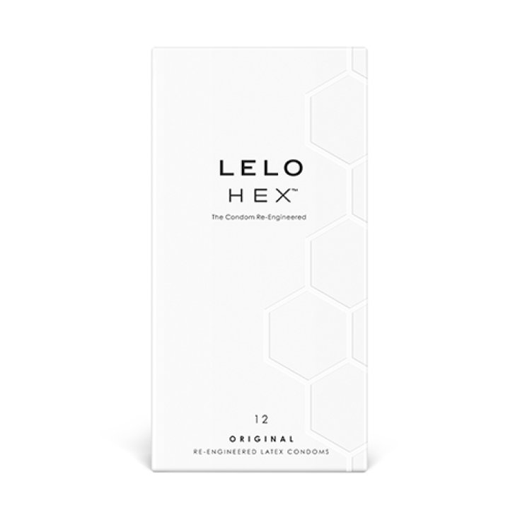 12 Pack Original Lelo Hex ™ Condoms