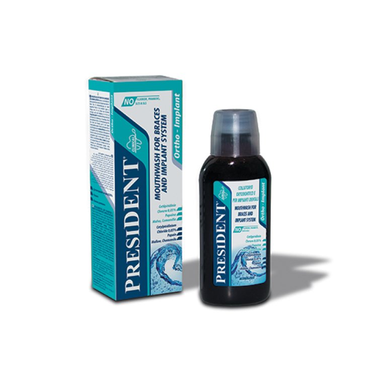 PresiDent Ortho-Implant Mouthwash 250ml