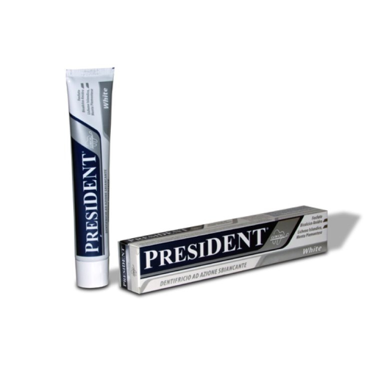 PresiDent White Whitening Action Toothpaste 75ml