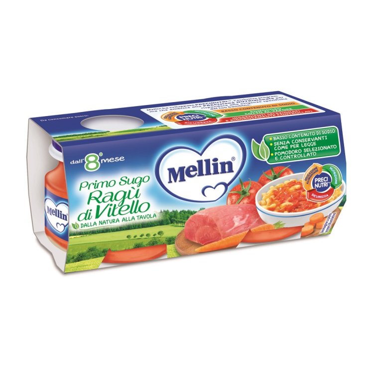 First Veal Ragout Sauce Mellin 2x80g