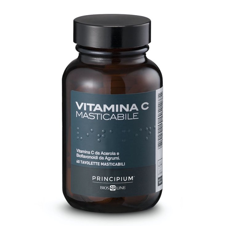 Principium Vitamin C Chewable BiosLIne 60 Tablets
