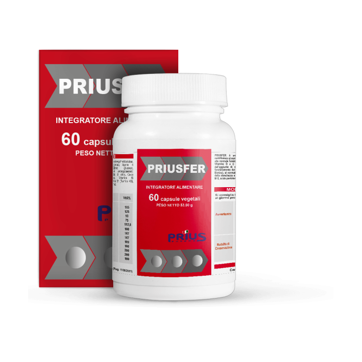 Priusfer Prius Pharma 60 Vegetarian Capsules