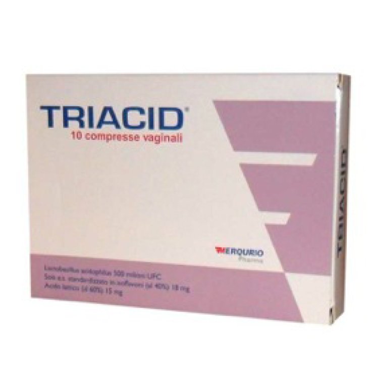 Triacid 10 Vaginal Tablets