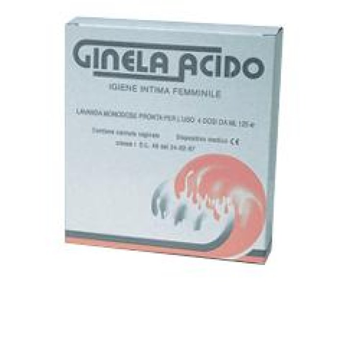 Ginela Acid Intimate Feminine Hygiene 4 Bottles Of 125ml