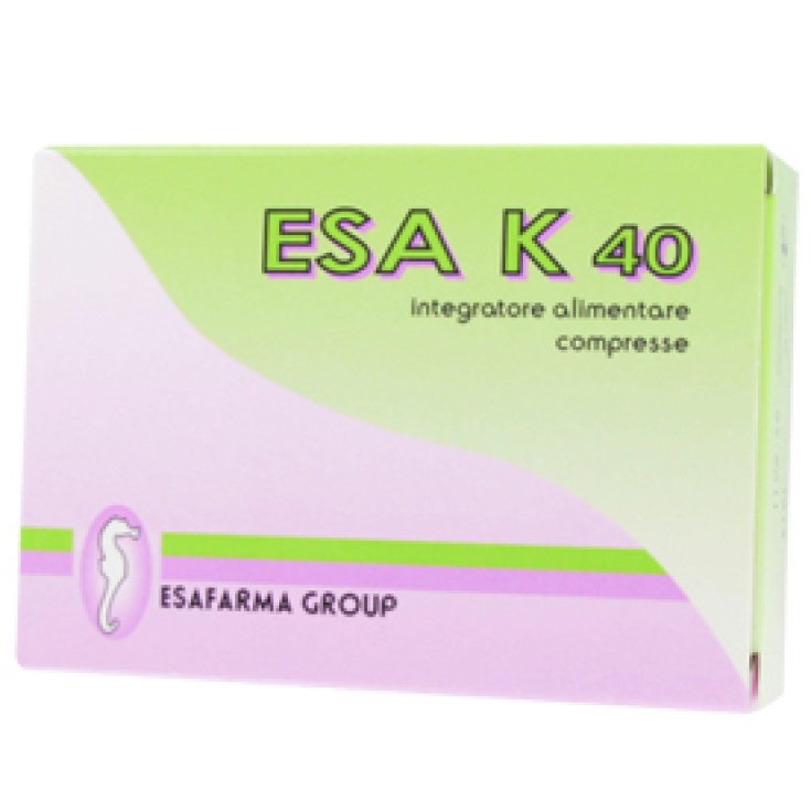Esafarma Group Esa K 40 Food Supplement 40 Tablets