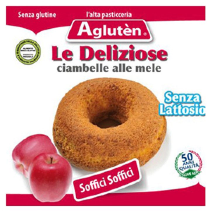 Agluten Le Deliziose Apple Donuts Gluten Free 220g