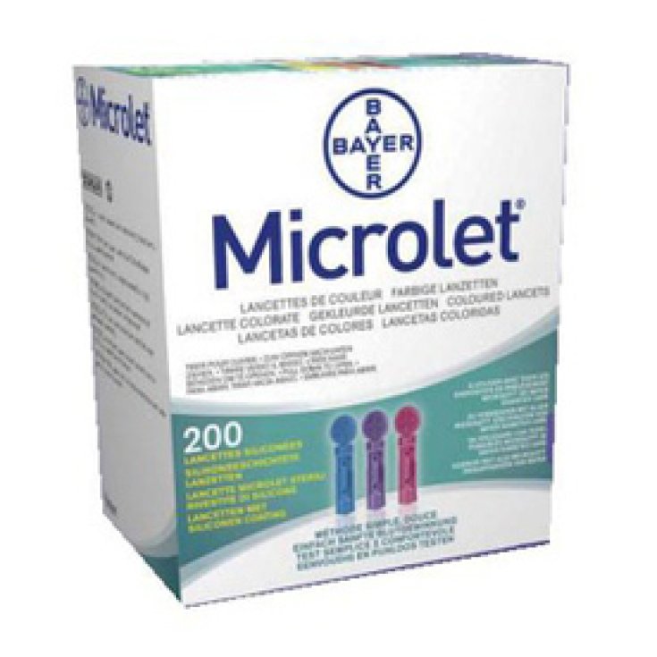 Bayer Microlet Lancets 200 Lancets