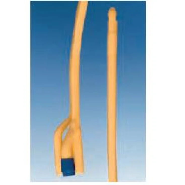 Farmac Zabban 3-Way Silicone Latex Foley Catheter Ch22