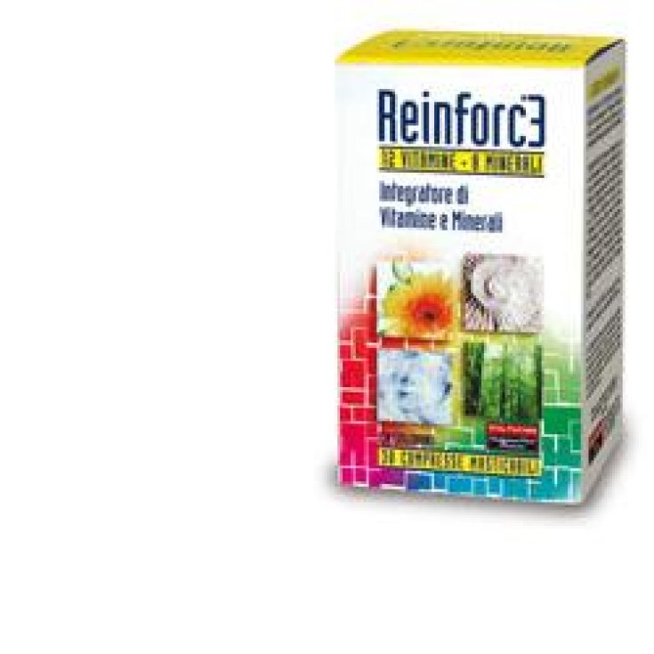 Vital Factors Reinforce 12 Vitamins + 8 Minerals Food Supplement 30 Tablets