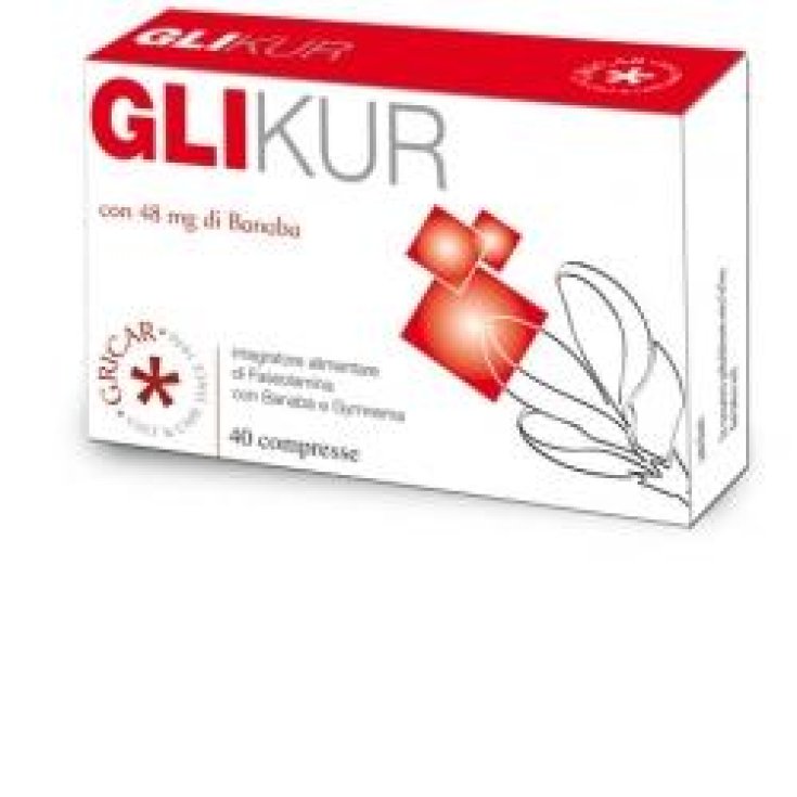Gricar Glikur Food Supplement 40 Tablets