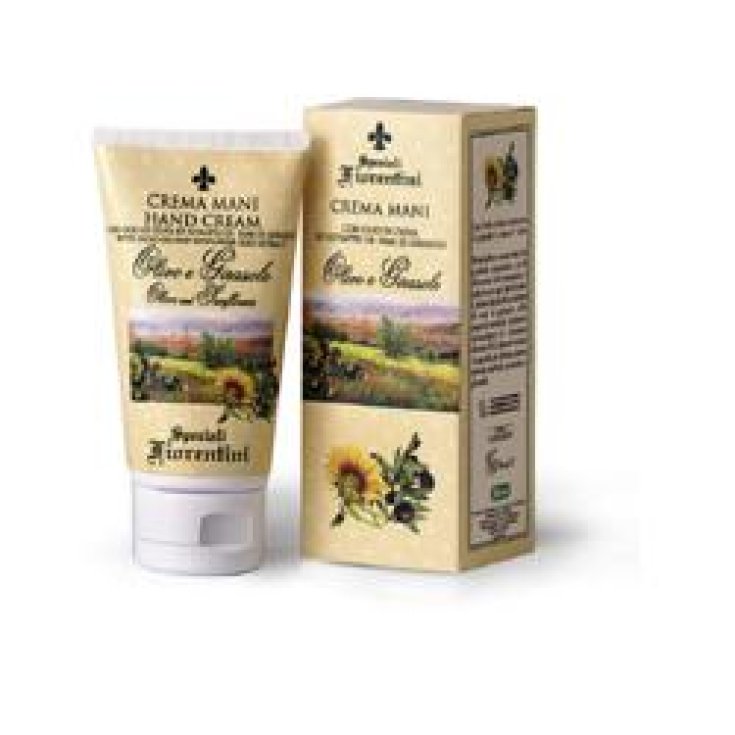 Apothecaries Fiorentini Olive and Sunflower Hand Cream 75ml