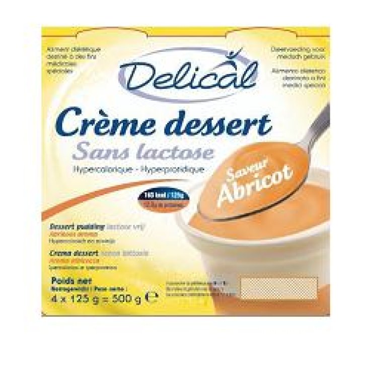 Delical Crème Dessert High-calorie High-calorie Cream Lactose-Free Chocolate Flavor 125g 4 Pieces