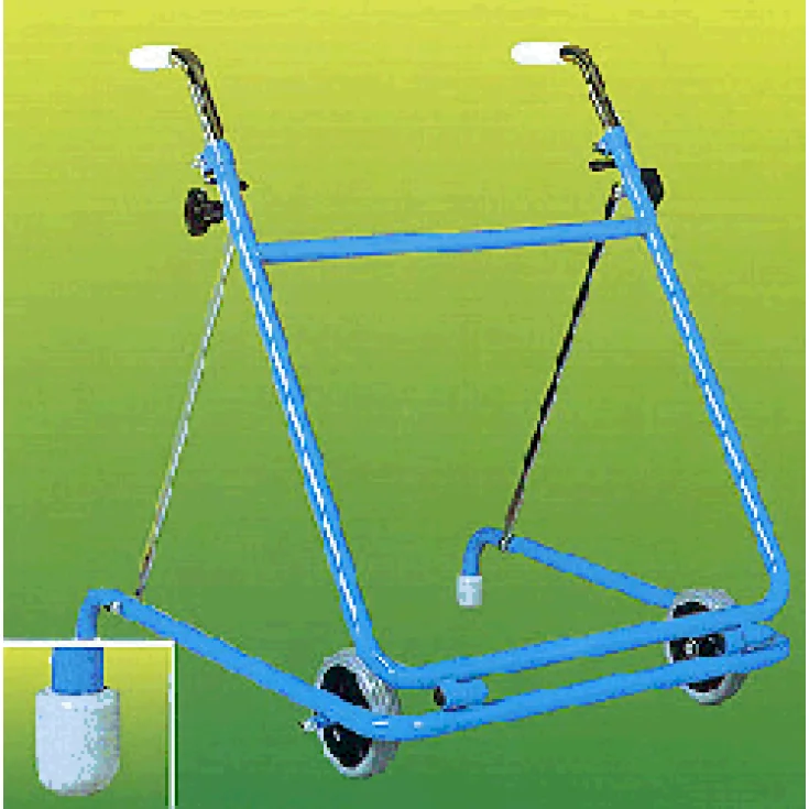 Walker with wheels + 50cm point