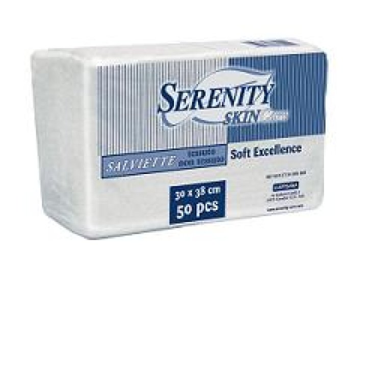 Serenity Skincare Paper Wipes 30x38 50 Pieces