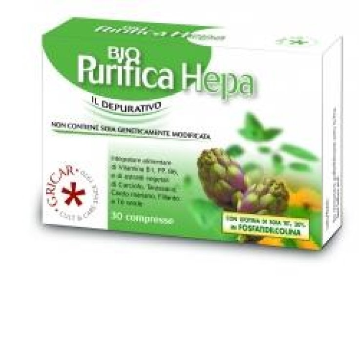 Biopurifica Hepato Food Supplement 30 Tablets 15g
