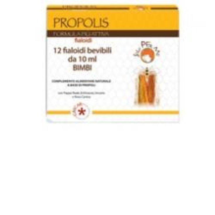 Gricar Chemical Propoli Food Supplement 12 Drinkable Vials for Children