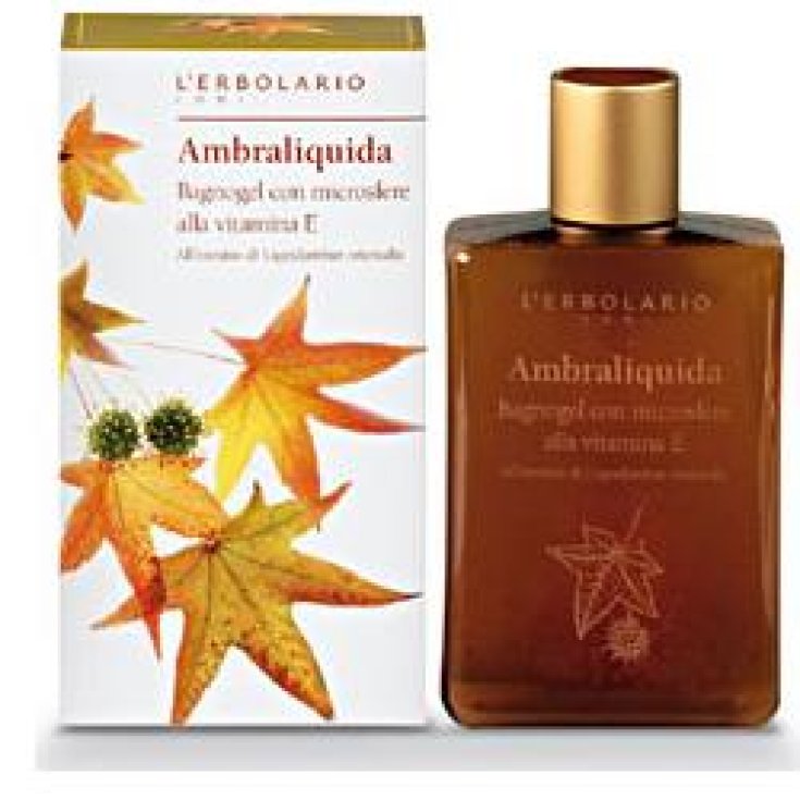 L'Erbolario Ambraliquida Bagnogel With Vitamin E Microspheres 250ml