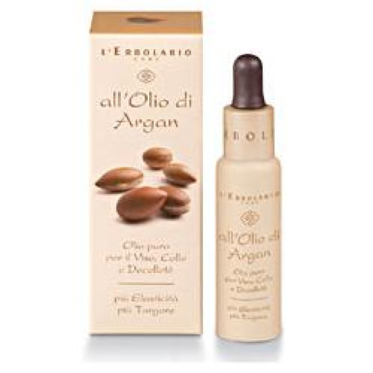 L'Erbolario All 'Argan Oil Pure Oil For Face Neck And Décolleté 28ml