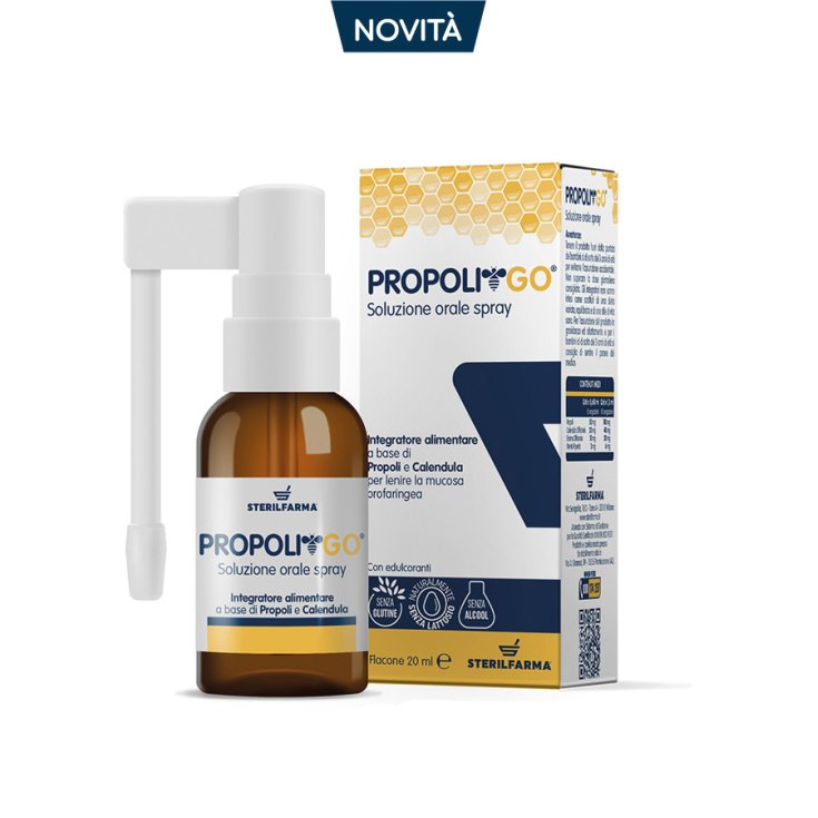 Propolis GO Oral Solution Spray Sterilfarma 15ml
