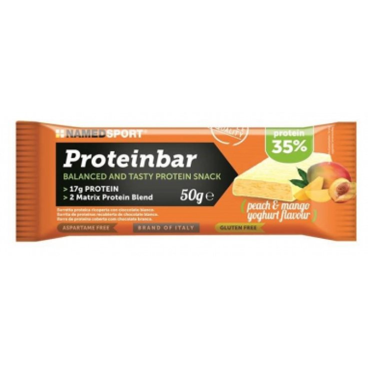 Proteinbar Peach & Mango Yoghurt Flavor NAMED SPORT 50g