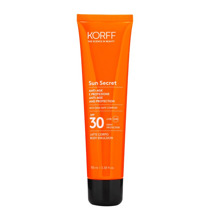 Anti-Age Protection SPF30 KORFF Sun Secret Body Milk 100ml
