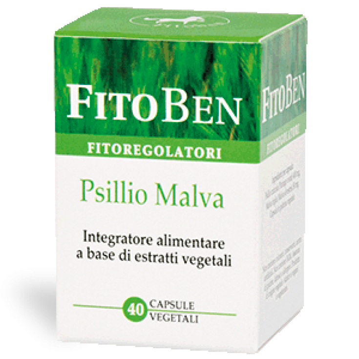 Psyllium Mallow Fitoben 40 Vegetarian Capsules