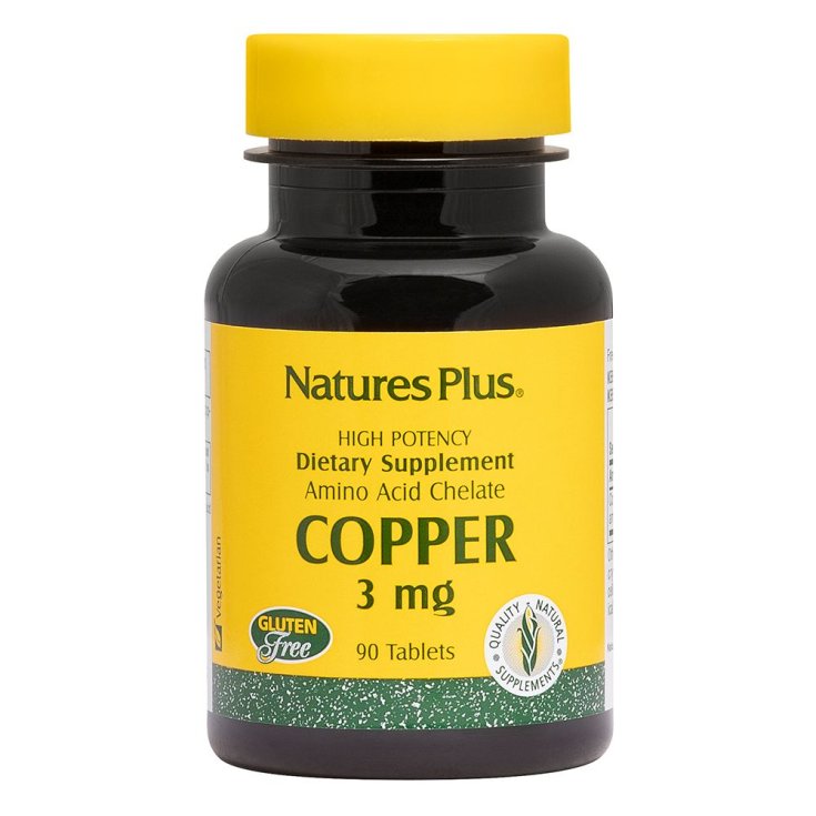 Copper 3mg Nature's Plus 90 Tablets