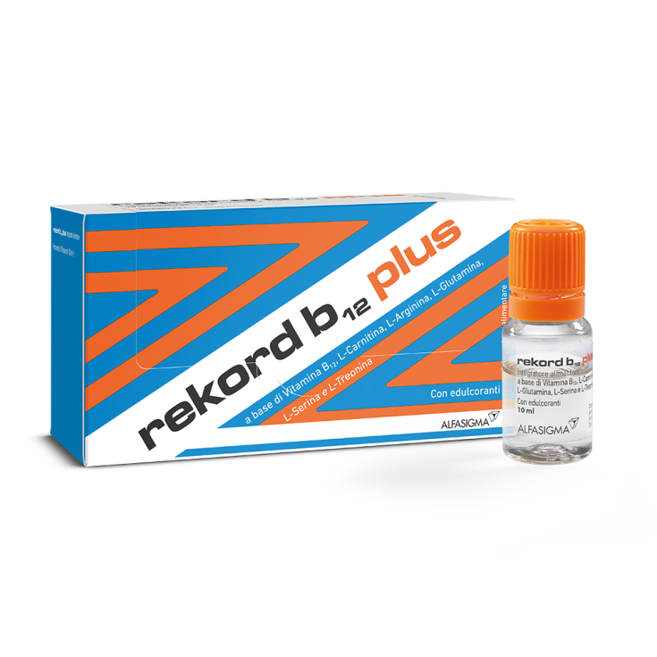 Rekord B12 Plus Alfasigma 10 Vials Of 10ml