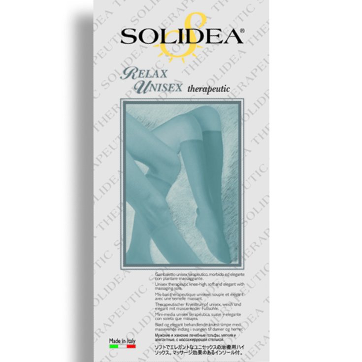 Solidea Relax Unisex Therapeutic CCL 3 Open Toe Knee High Natural Color Size 3 L