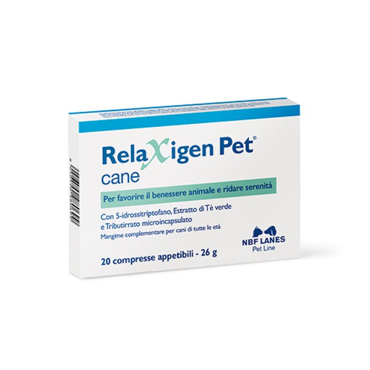 Relaxigen Pet Dog NBF Lanes 20 Palatable Tablets