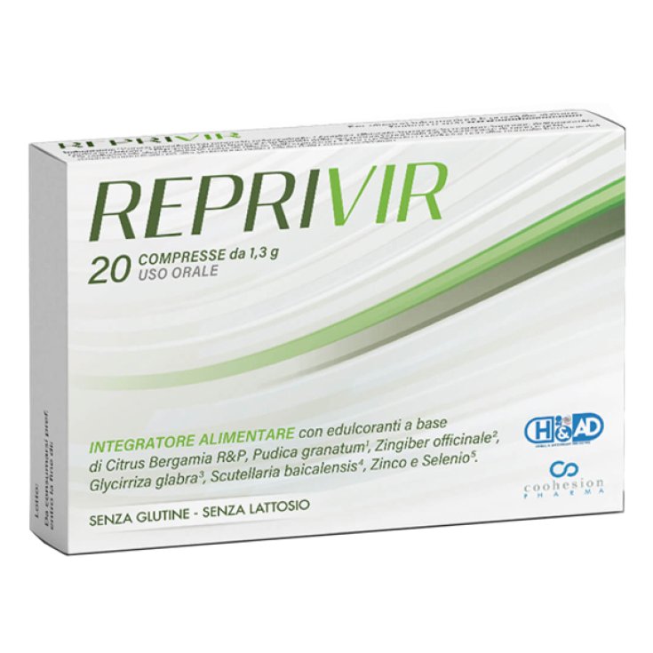Reprivir Coohesion Pharma 20 Tablets