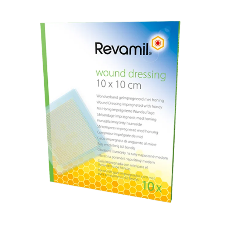 Revamil Wound Dressing 10x10cm 10 Pieces