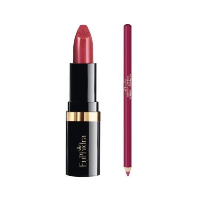 Metal Mat Lipstick + Color Pencil Rz41 Euphidra 2 Pieces