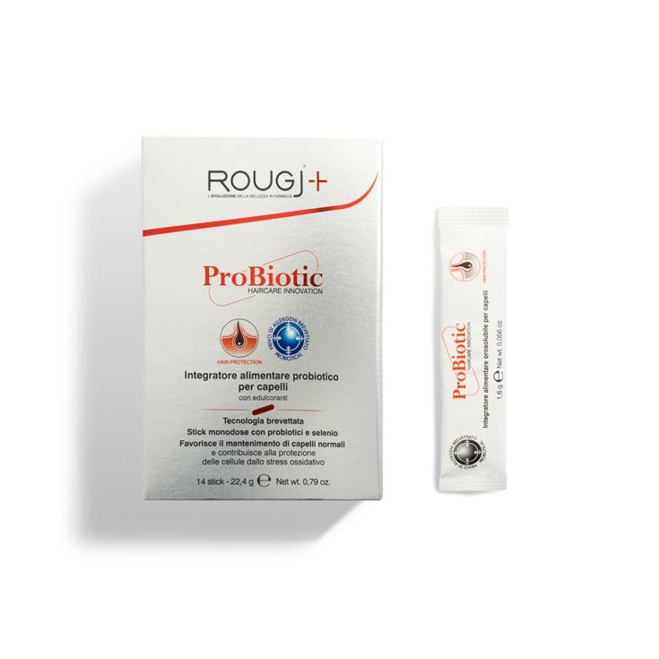 Probiotic Haircare Rougj® 14 Stick Orosoluble Probiotic Supplement