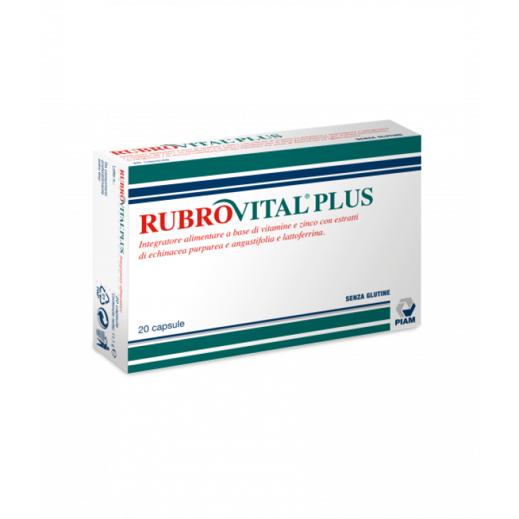 Rubrovital Plus PIAM 20 Capsules