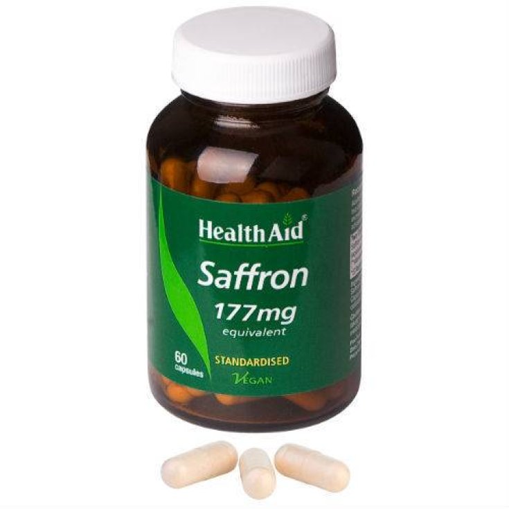 Saffron 177mg HealthAid 60 Capsules