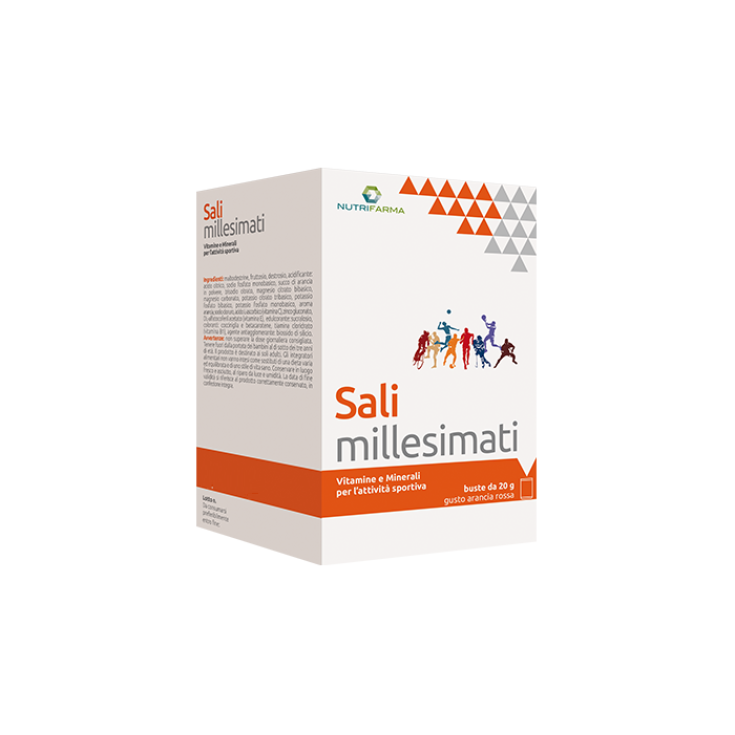Millesimati NutriFarma Salts by Aqua Viva 25 Sachets of 20g