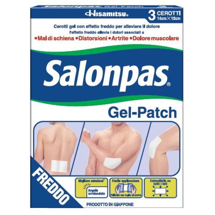 Salonpas Gel-Patch Hisamitsu 3 Patches
