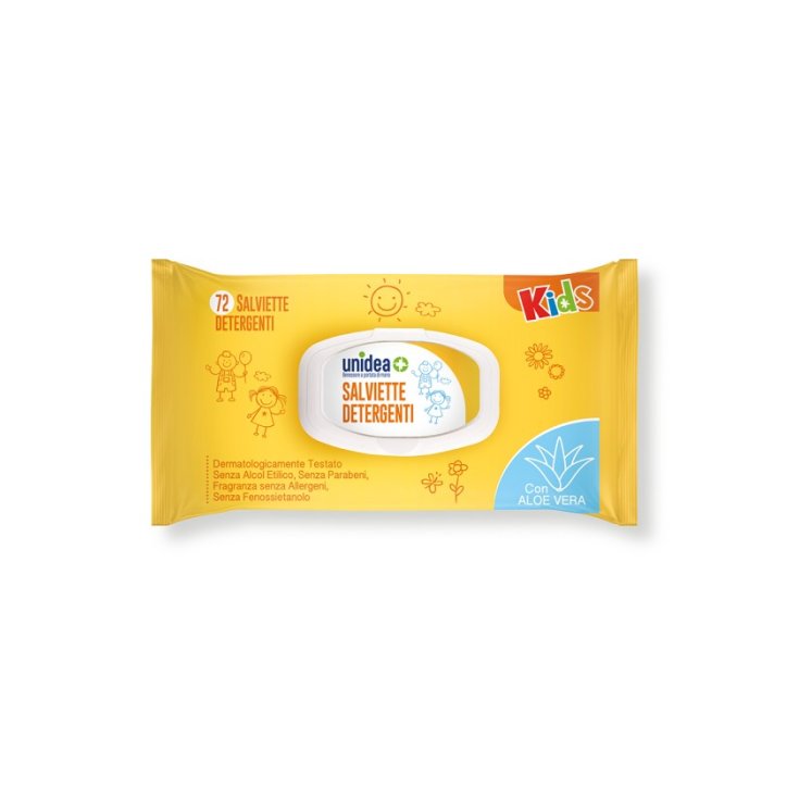 CLEANSING WIPES Kids unidea 72 Wipes