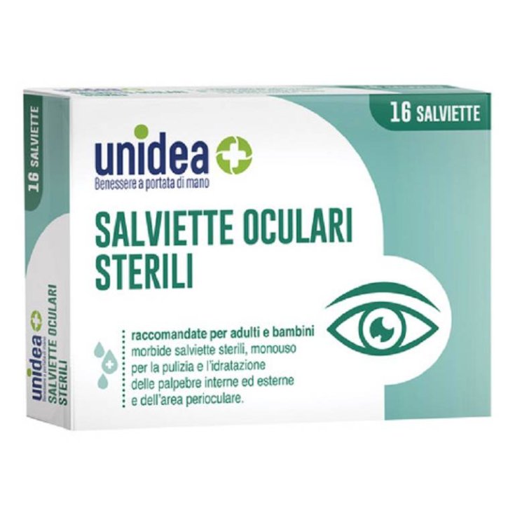 EYE WIPES unidea 16 Wipes