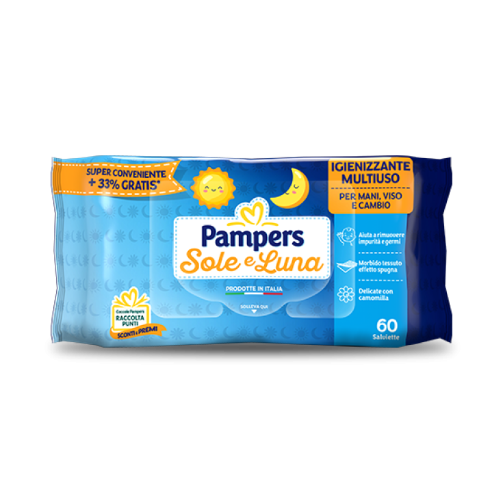 Sole & Luna Pampers wipes 45 + 15 Pieces - Loreto Pharmacy
