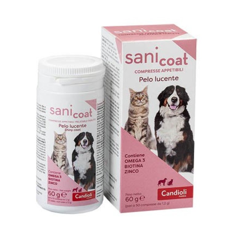 Sani Coat Shiny Hair Candioli 50 Tablets