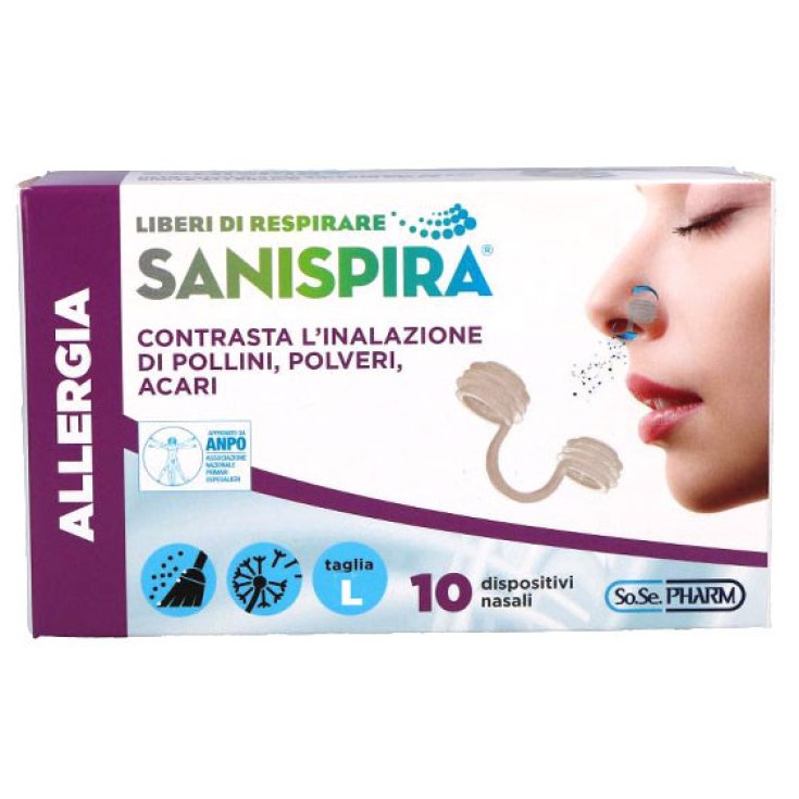 Sanispira® Allergy Size L 10 Pieces