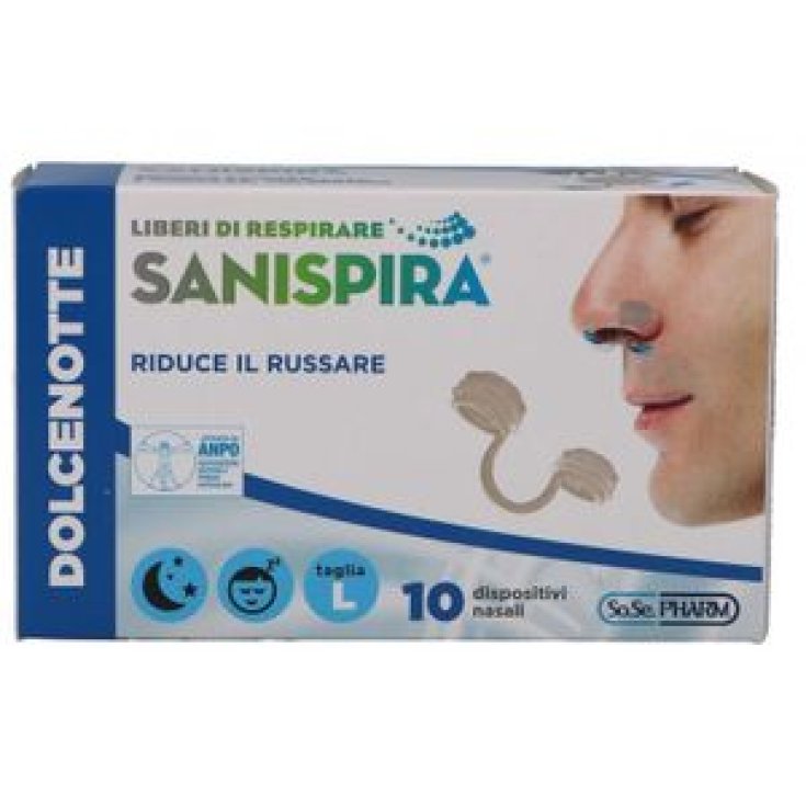 Sanispira® Dolcenotte Size L 10 Pieces