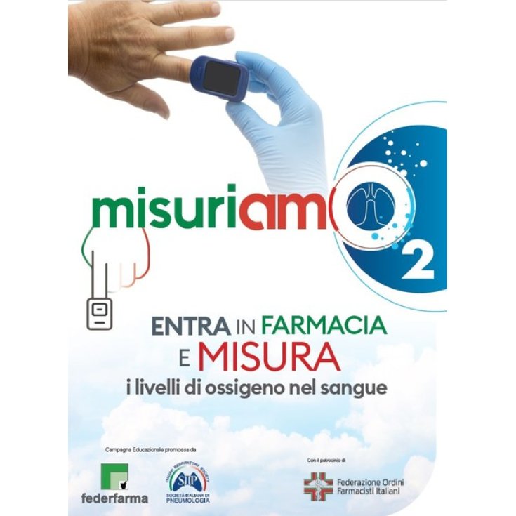 Campaign pulse oximeter MisuriAMO2 FederFarma 1 Piece