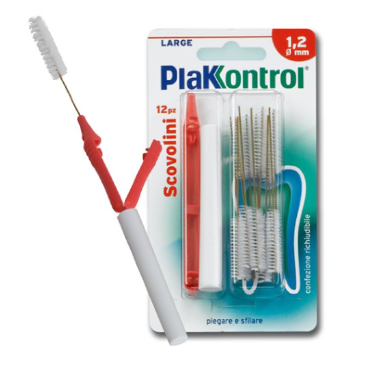 Large PlaKKontrol® Brushes 1,2mm 10 Pieces