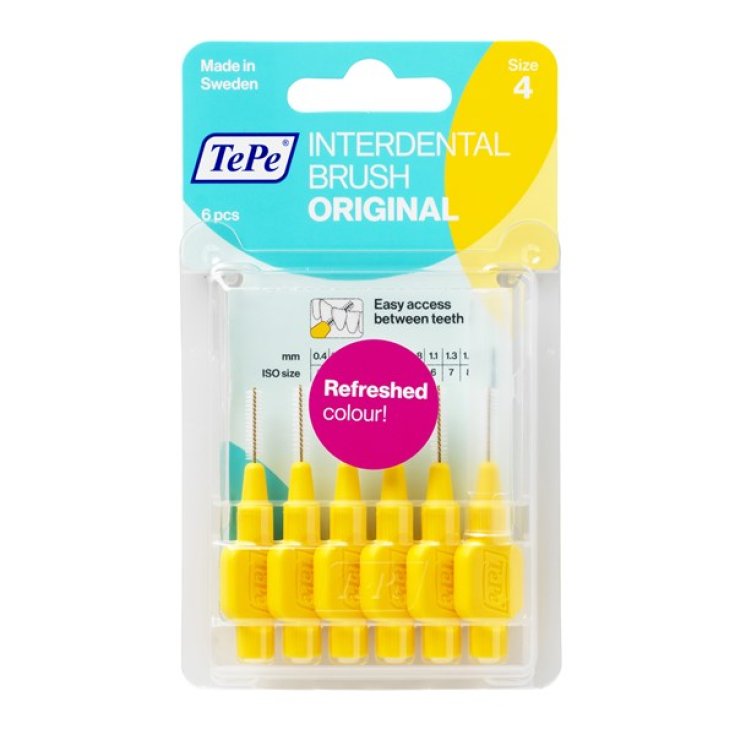 Original Yellow Brushes 0,7 Tepe 6 Pieces