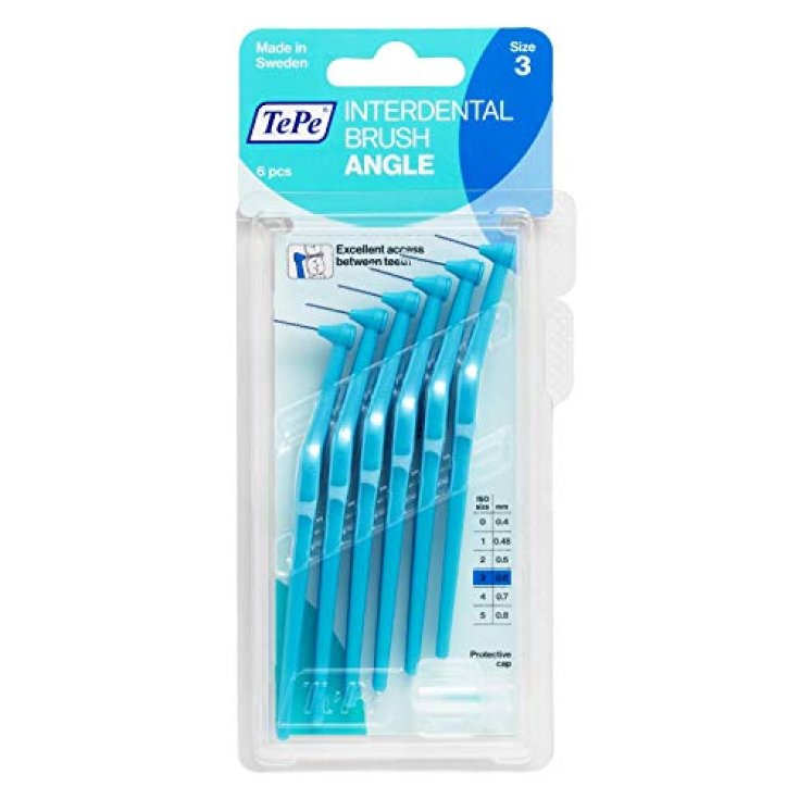 Angle Brush Blue 0,6 Tepe 6 Pieces
